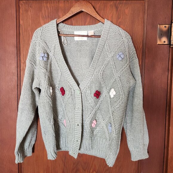 Huntington Rigde Sweaters - Vintage Huntington Ridge Hand Knit Sweater